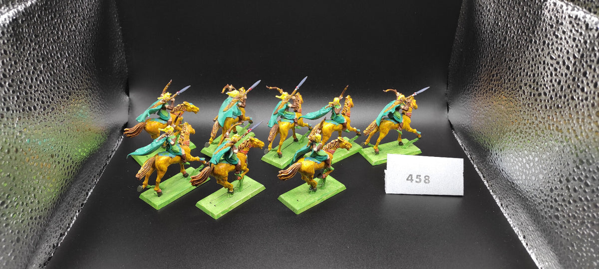 (8) Glade Riders Wood Elves Warhammer Fantasy Miniatures -2394-