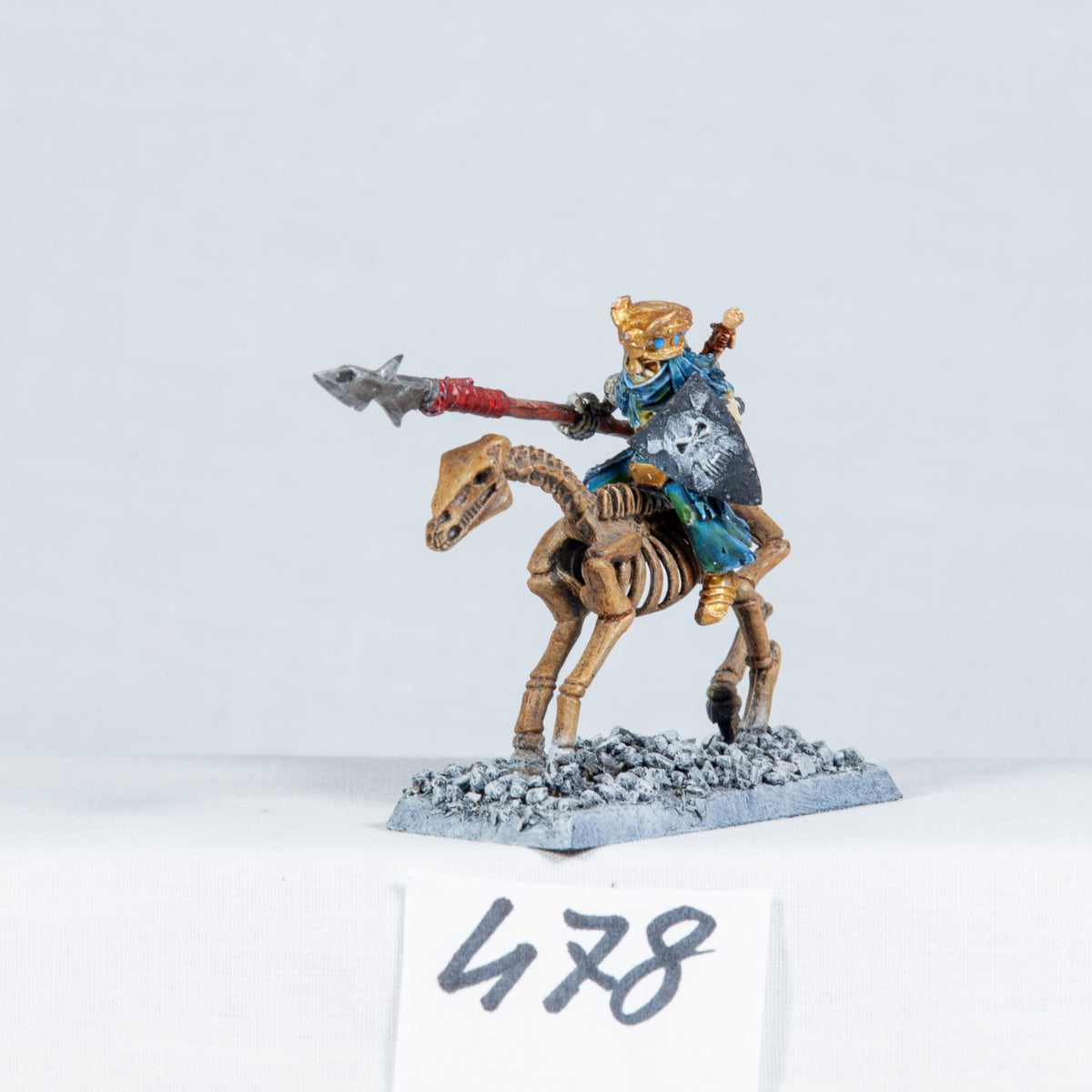 (1) Mounted Wight Vampire Counts Warhammer Fantasy Miniatures -1896-