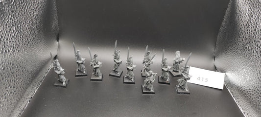 (10) Swordmasters of Hoeth High Elves Warhammer Fantasy Miniatures -2303-