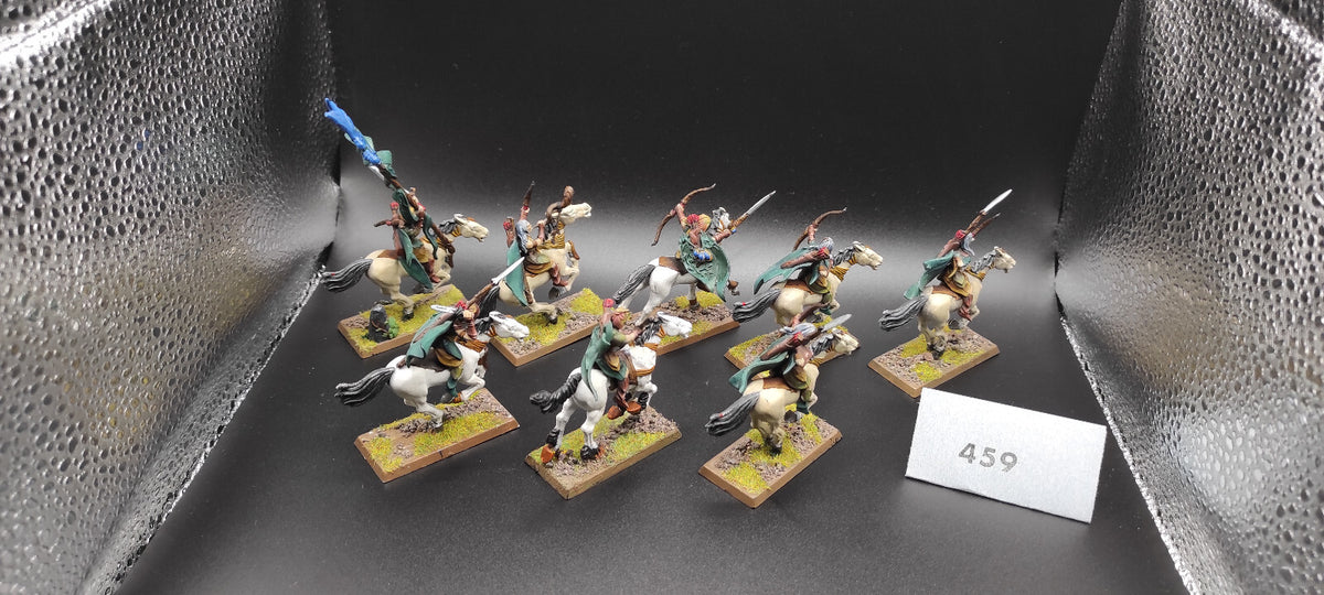 (8) Glade Riders Wood Elves Warhammer Fantasy Miniatures -2395-