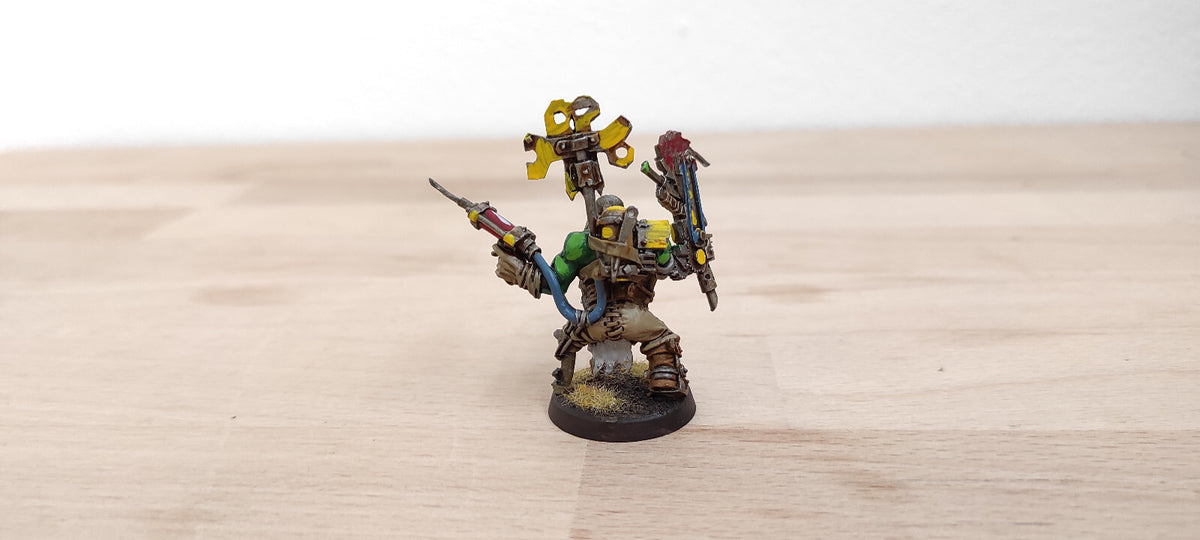(1) Ork Painboy Metal Warhammer 40k -1848-