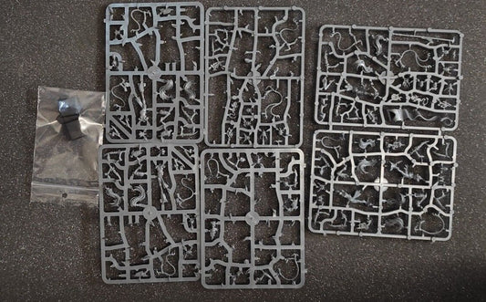 (10) Witch Elves Aelves Daughters of Khaine Dark Elves Warhammer Fantasy Miniatures -1670-