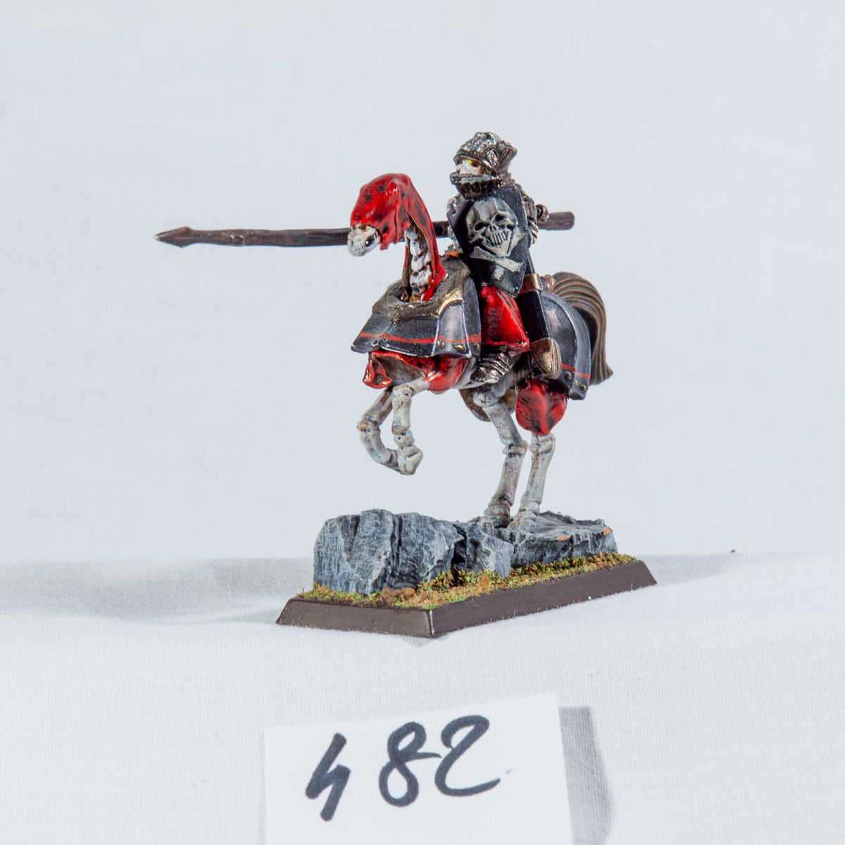 (1) Mounted Wight Vampire Counts Warhammer Fantasy Miniatures -1897-