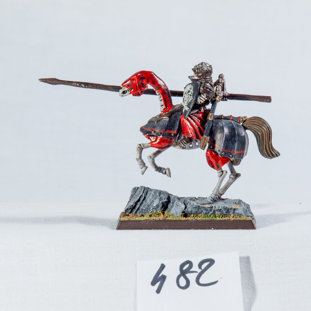 (1) Mounted Wight Vampire Counts Warhammer Fantasy Miniatures -1897-