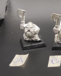 (1) Long Beards Dwarfs Warhammer Fantasy Miniatures -1077-