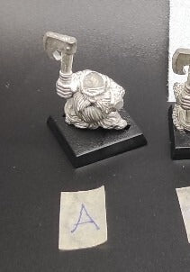 (1) Long Beards Dwarfs Warhammer Fantasy Miniatures -1077-