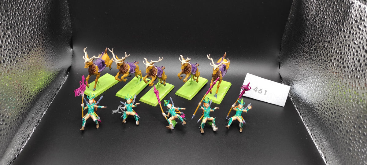 (5) Sisters of the Thorn Wood Elves Warhammer Fantasy Miniatures -2396-