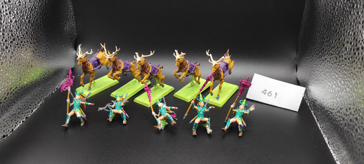(5) Sisters of the Thorn Wood Elves Warhammer Fantasy Miniatures -2396-