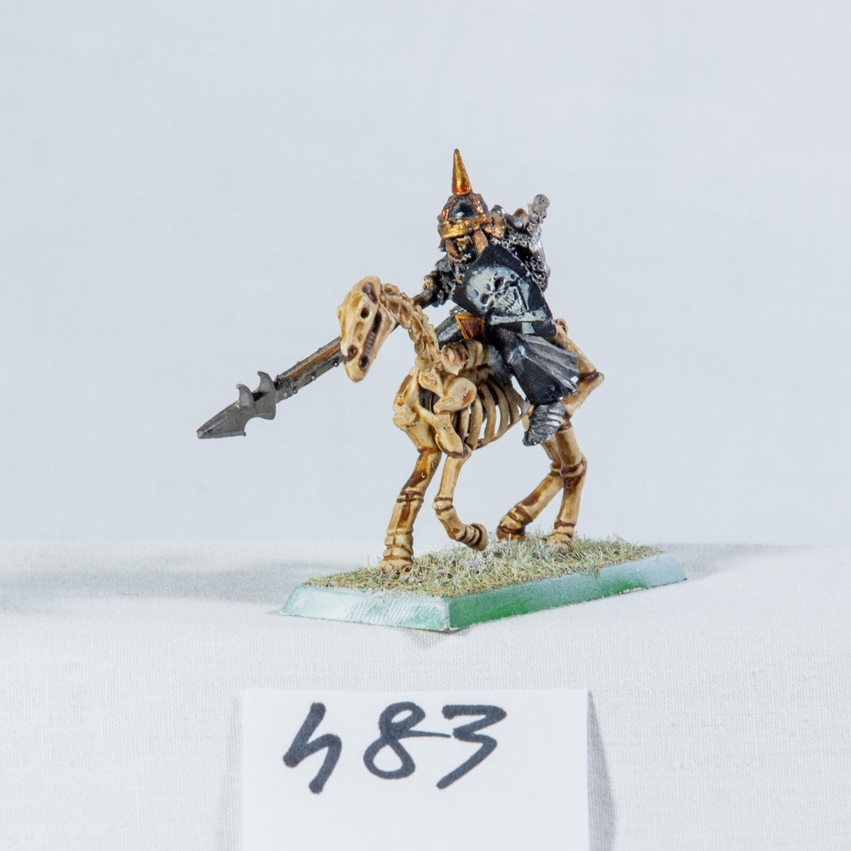 (1) Mounted Wight Vampire Counts Warhammer Fantasy Miniatures -1898-