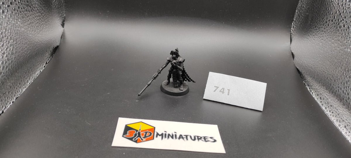 (1) Necron Overlord Warhammer 40k -1395-