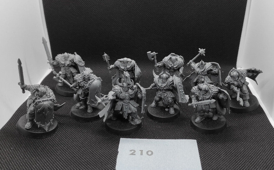 (10) Chaos Warriors Slaves to Darkness Warhammer Age of Sigmar Miniatures -1322-