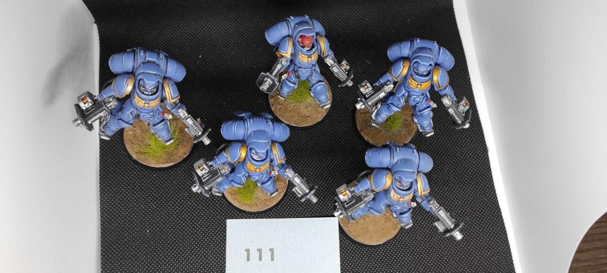 (5) Primaris Inceptors Ultramarines Space Marines Warhammer 40k -2415-