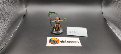 (1) Necron Overlord Resurrection Orb and Scythe Warhammer 40k -1396-