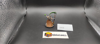 (1) Necron Overlord Resurrection Orb and Scythe Warhammer 40k -1396-