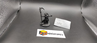 (1) Necron Overlord Resurrection Orb and Scythe Warhammer 40k -1397-