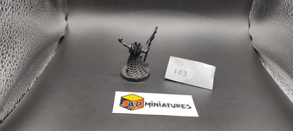 (1) Necron Overlord Resurrection Orb and Scythe Warhammer 40k -1397-