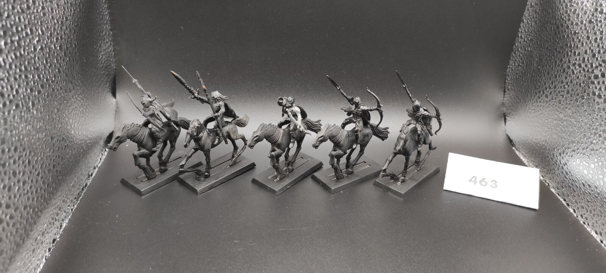 (5) Glade Riders Wood Elves Warhammer Fantasy Miniatures -2398-