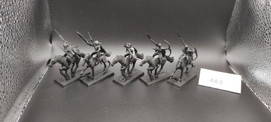 (5) Glade Riders Wood Elves Warhammer Fantasy Miniatures -2398-