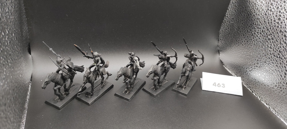(5) Glade Riders Wood Elves Warhammer Fantasy Miniatures -2398-
