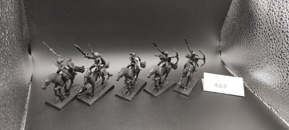 (5) Glade Riders Wood Elves Warhammer Fantasy Miniatures -2398-