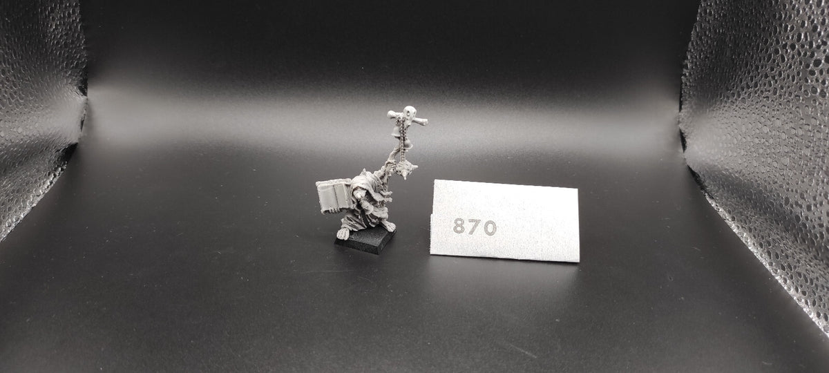 (1) Lord Skrolk FINECAST Skaven Warhammer Fantasy Miniatures -1363-