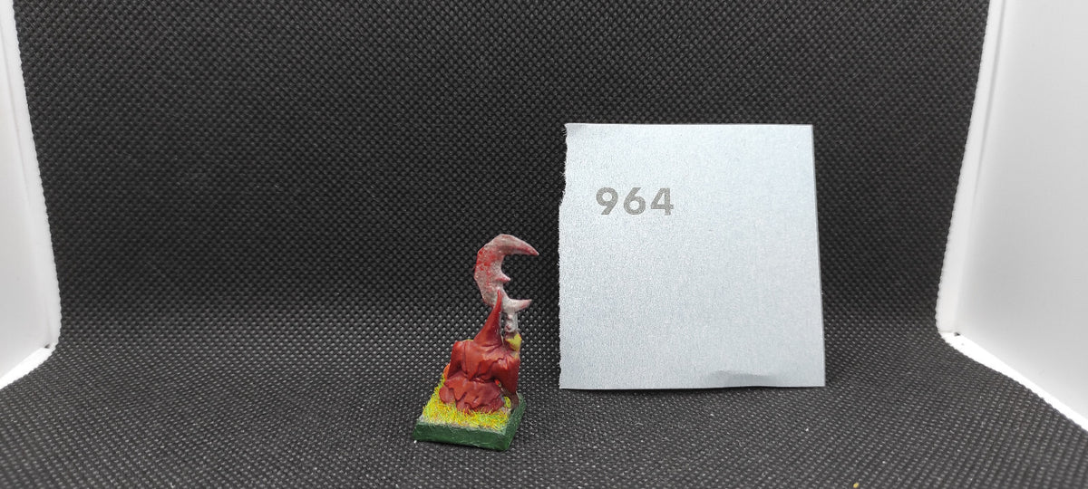 (1) Goblin Lord Champion Squig Battle for Skull Pass Orcs & Goblins Warhammer Fantasy Miniatures -1576-