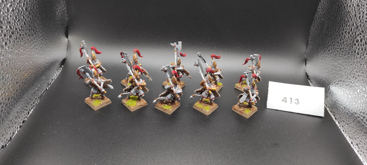 (10) White Lions of Chrace High Elves Warhammer Fantasy Miniatures -2308-