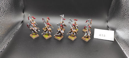 (10) White Lions of Chrace High Elves Warhammer Fantasy Miniatures -2308-