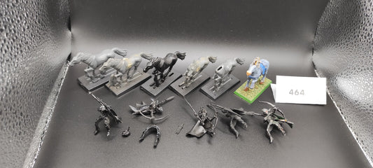 (5) Glade Riders Wood Elves Warhammer Fantasy Miniatures -2399-