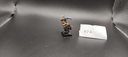 (1) Skaven Warlord METAL Warhammer Fantasy Miniatures -1364-