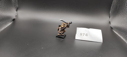 (1) Skaven Warlord METAL Warhammer Fantasy Miniatures -1364-