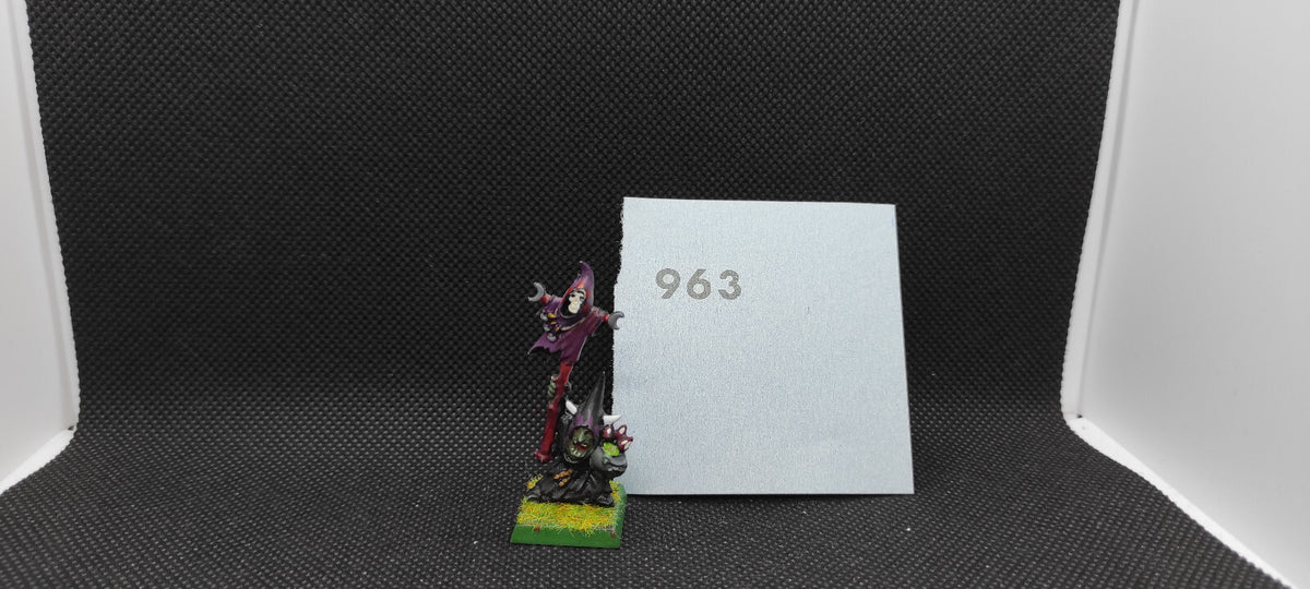 (1) Goblin Shaman Battle for Skull Pass Orcs & Goblins Warhammer Fantasy Miniatures -1577-