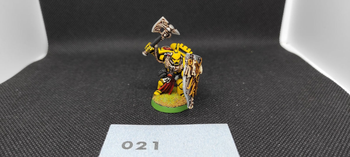 (1) Librarian Hero Space Marines Imperial Fists Space Marines Warhammer 40k -1731-