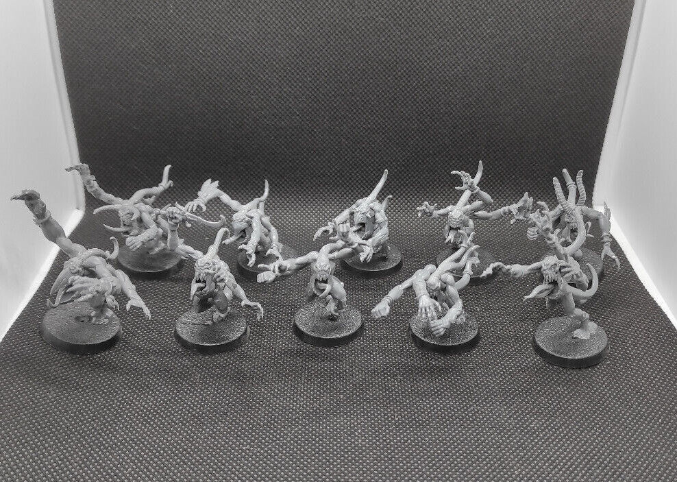 (10) Pink Horrors of Tzeentch Disciples of Tzeentch Warhammer Age of Sigmar Miniatures -1325-