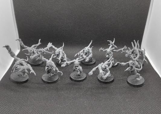 (10) Pink Horrors of Tzeentch Disciples of Tzeentch Warhammer Age of Sigmar Miniatures -1325-