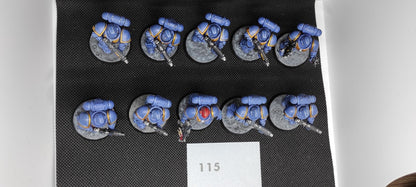 (10) Primaris Intercessors Ultramarines Space Marines Warhammer 40k -2416-
