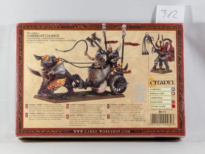 (1) Chaos Chariot NEW SEALED Warriors of Chaos Warhammer Fantasy Miniatures -2454-