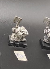 (1) Long Beards Dwarfs Warhammer Fantasy Miniatures -1083-
