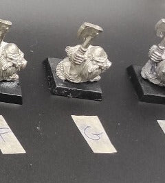 (1) Long Beards Dwarfs Warhammer Fantasy Miniatures -1083-