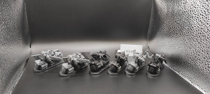 (6) Dark Angels Bikers Dark Angels Space Marines Warhammer 40k -1981-