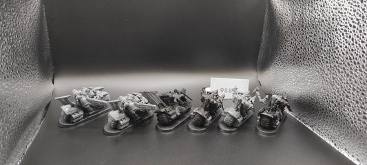 (6) Dark Angels Bikers Dark Angels Space Marines Warhammer 40k -1981-