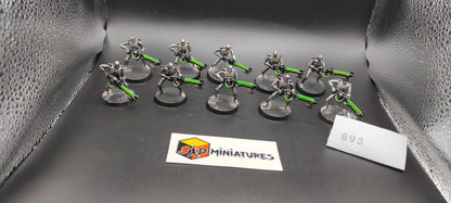 (10) Necron Warriors Warhammer 40k -1401-
