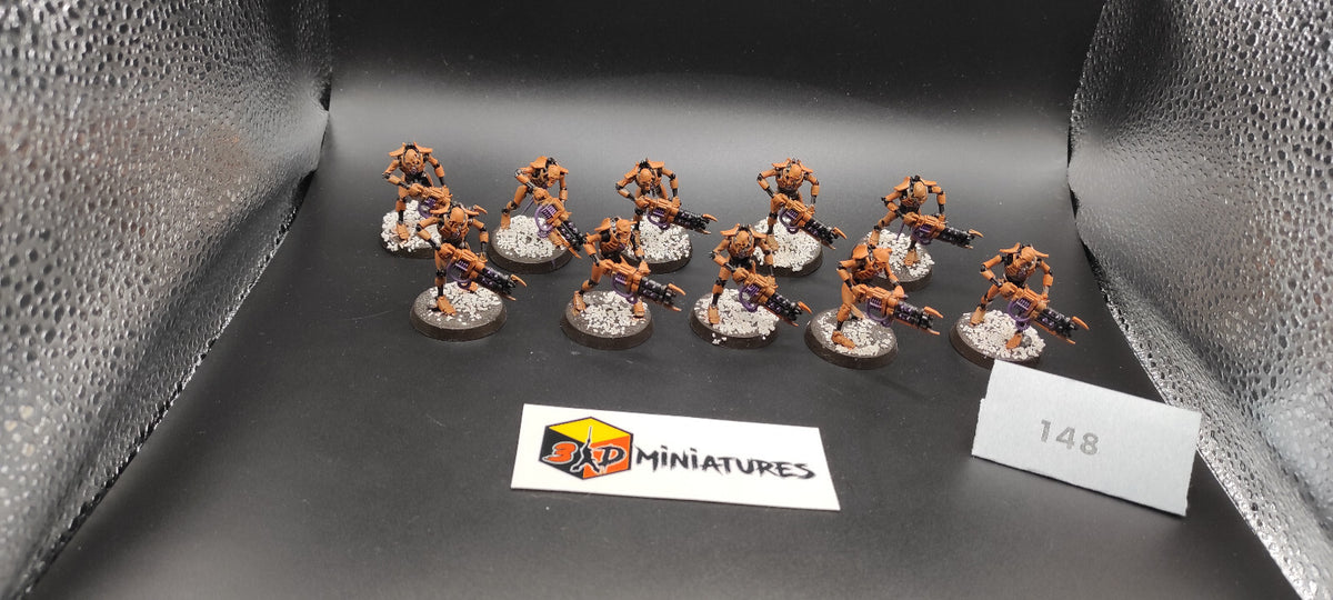 (10) Necron Warriors Warhammer 40k -1402-