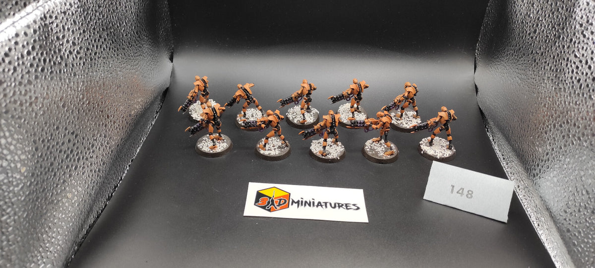 (10) Necron Warriors Warhammer 40k -1402-
