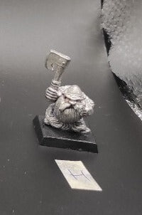 (1) Long Beards Dwarfs Warhammer Fantasy Miniatures -1084-