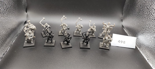 (11) Chaos Marauders Warriors of Chaos Warhammer Fantasy Miniatures -2457-