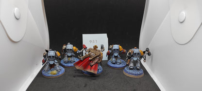 (5) Wolf Guard Terminators Space Wolves Space Marines Warhammer 40k -1555-