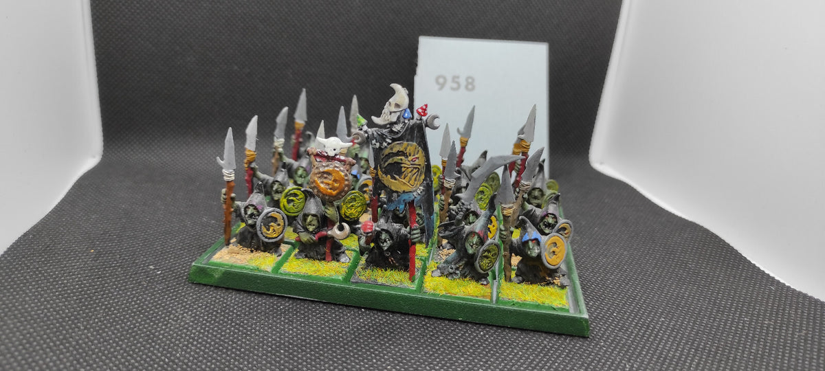 (20) Night Goblin Lance Pike Battle for Skull Pass Orcs & Goblins Warhammer Fantasy Miniatures -1579-