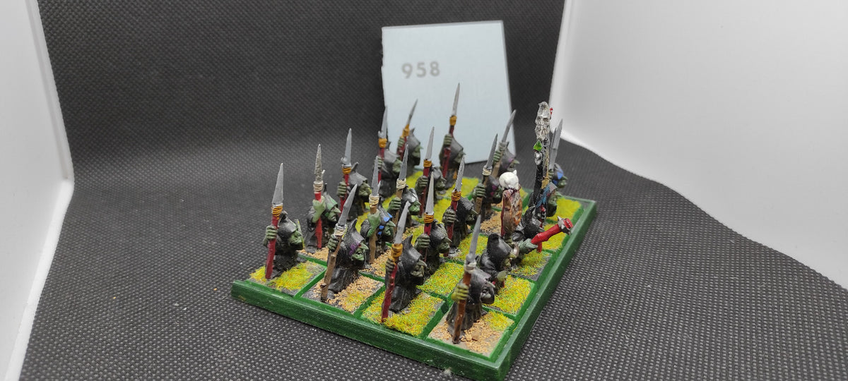 (20) Night Goblin Lance Pike Battle for Skull Pass Orcs & Goblins Warhammer Fantasy Miniatures -1579-