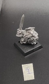 (1) Long Beards Dwarfs Warhammer Fantasy Miniatures -1085-